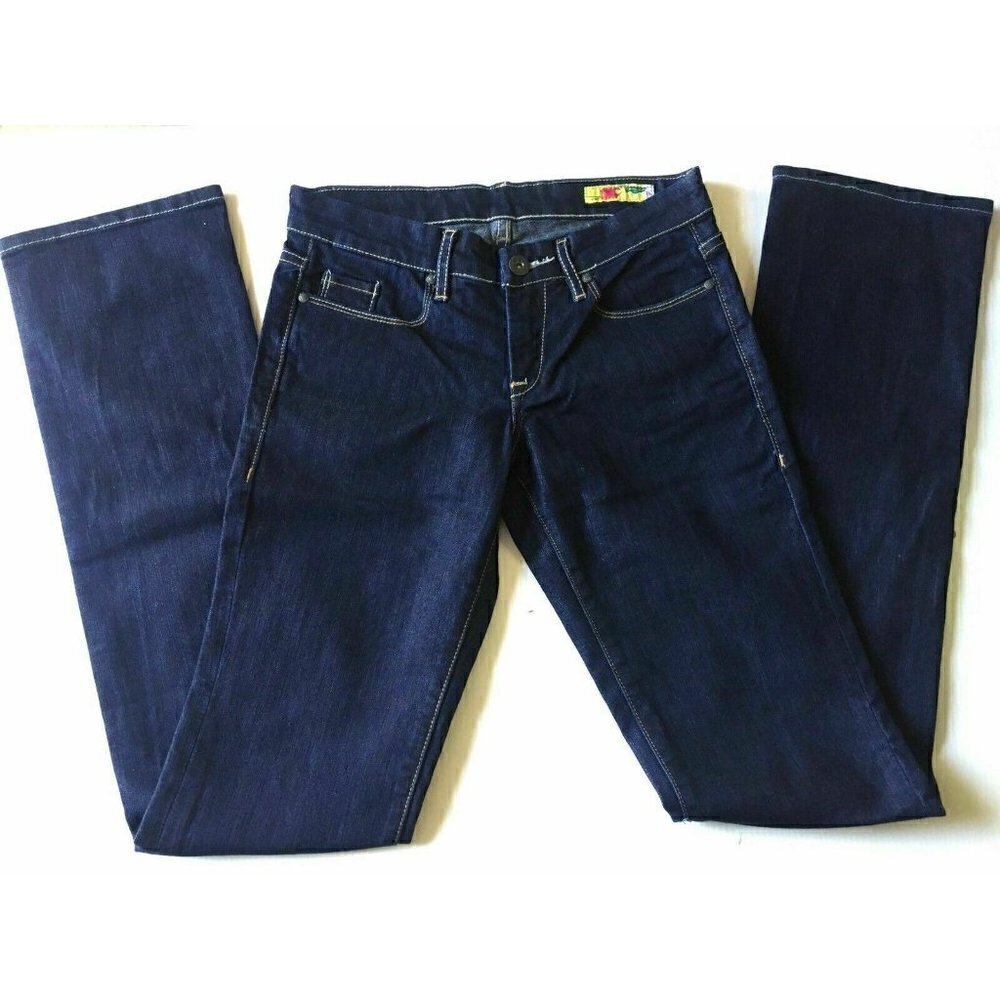 Blank Blue Denim Straight leg Low rise Jeans - Picture 1 of 10